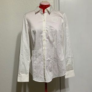The Limited white shirt top size M